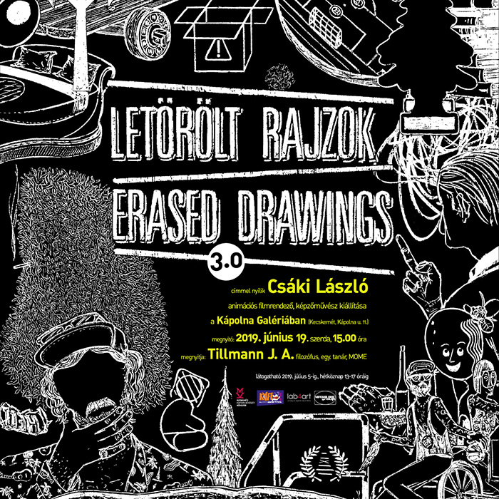 Letörölt rajzok | Erased Drawings 3.0_flyer