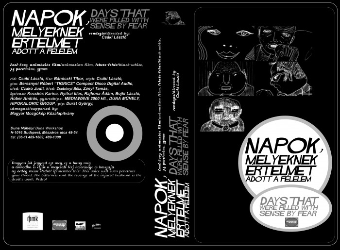 Days that Were Filled with Sense by Fear | Napok, melyeknek értelmet adott a félelem_vhs_cover